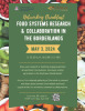Flyer for Networking Breakfast Event: UA Food Systems Research and Collaboration in the Southwest Borderlands