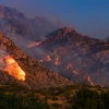desert wildfire