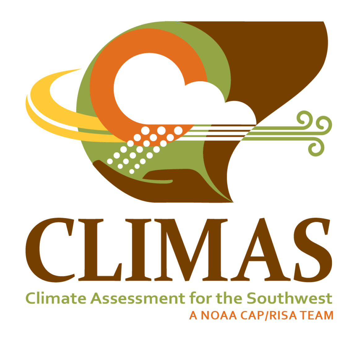 CLIMAS square logo white background